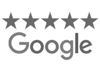Five stars on Google
