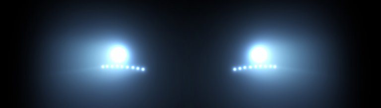 rear and front fog light symbol