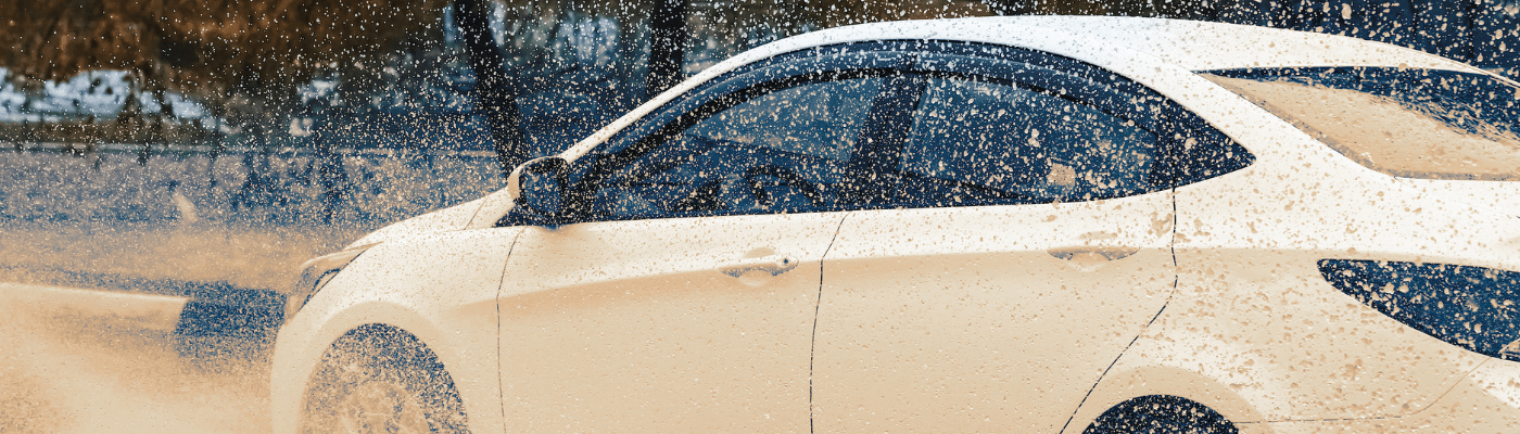 Sunroof drain cleaning! Because a water filled automobile isn't