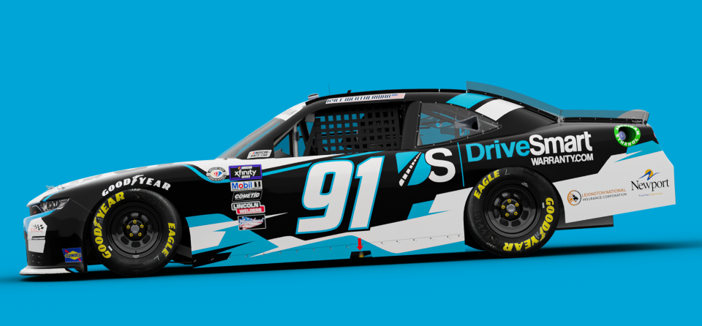 DriveSmart Warranty Joins Forces with DGM Racing and Kyle Weatherman  Weatherman to Pilot DGM Racing's No. 91 at Texas Motor Speedway